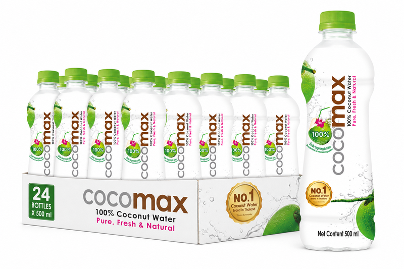 Cocomax 100% Kokoswater 12 x 500 ml (Doos)