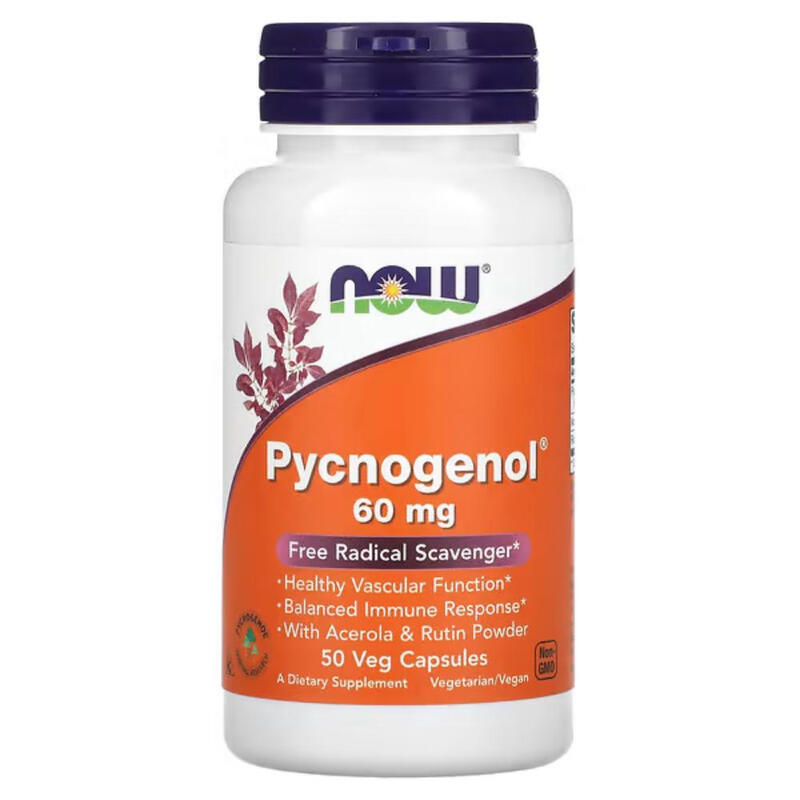 Pycnogenol + Acerola + Rutin Antioxidant 60 mg - 50 Vegan Capsules
