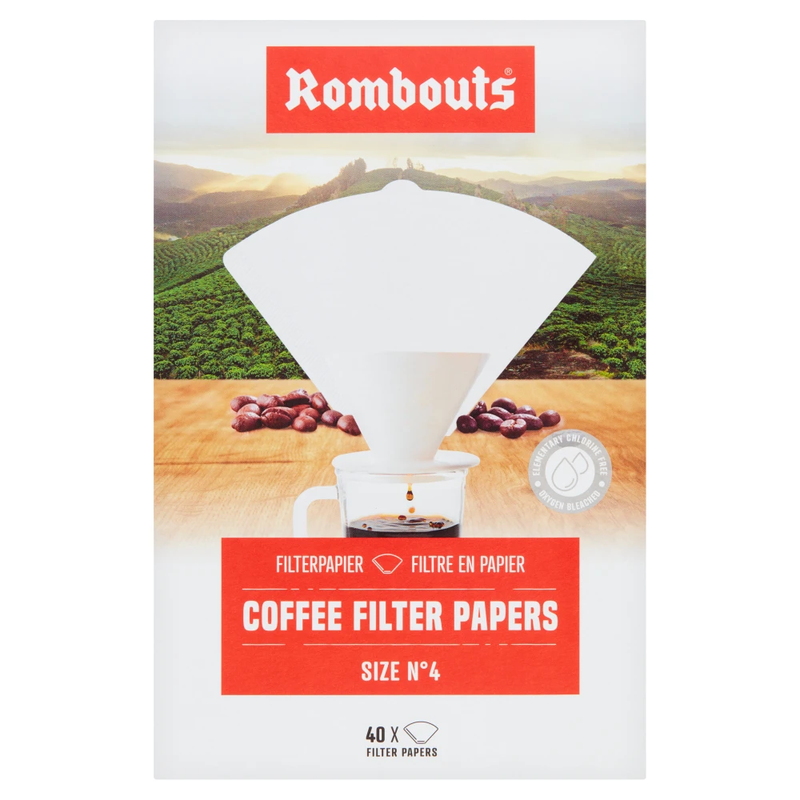 40 x Coffee Filter Papers No4