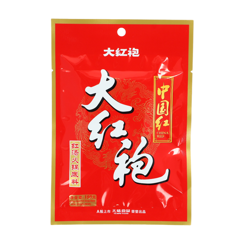 Da Hong Pao Red Broth Hot Pot Base, 150g