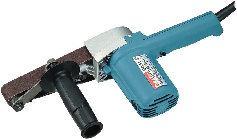 Makita bandschuurmachine - 230V, 1 mm zool