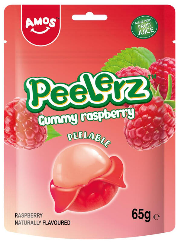 Peelerz Gummy Raspberry Peg Bag 65g