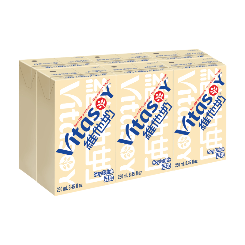 Vitasoy 【Cooling】【Hydration】Vitasoy Original Soy Milk 250Ml*6