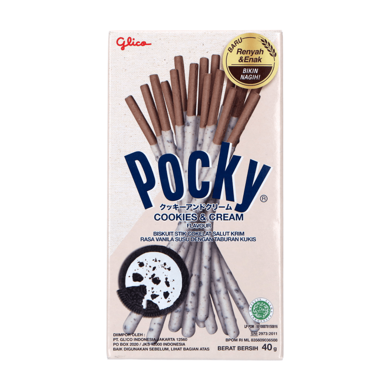 Glico Pocky biscuitsticks Cookies & Cream-smaak 40 g