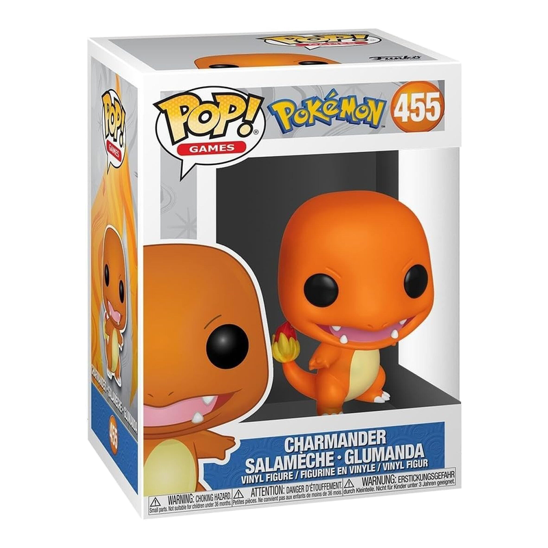 Figurine Pop! Pokémon Salamèche N° 455 - vue 6