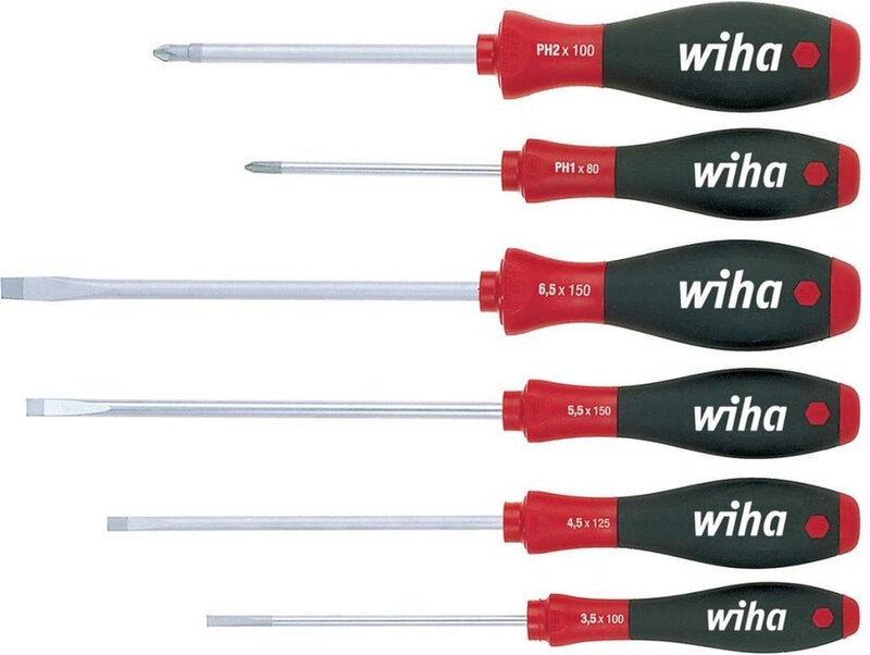 Wiha SoftFinish Schroevendraaierset - 6 stuks
