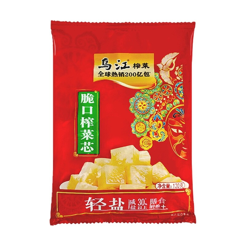 WUJIANG Crisp Mustard Tuber 120g/pack
