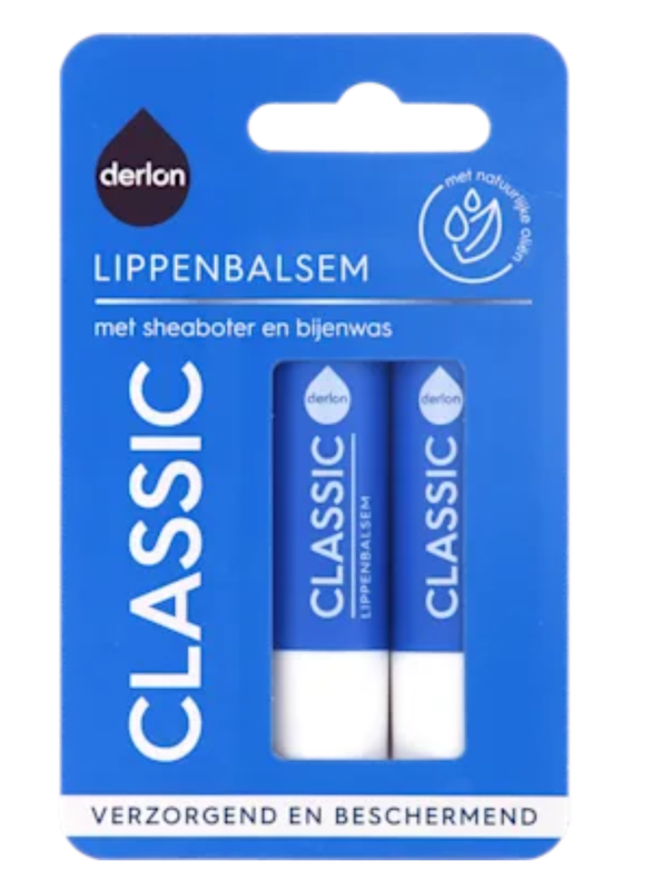 Derlon Lippenbalsem classic 2 st