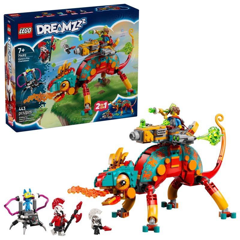 LEGO DREAMZzz™ 71492 Mateo's Vuur Chamäleon