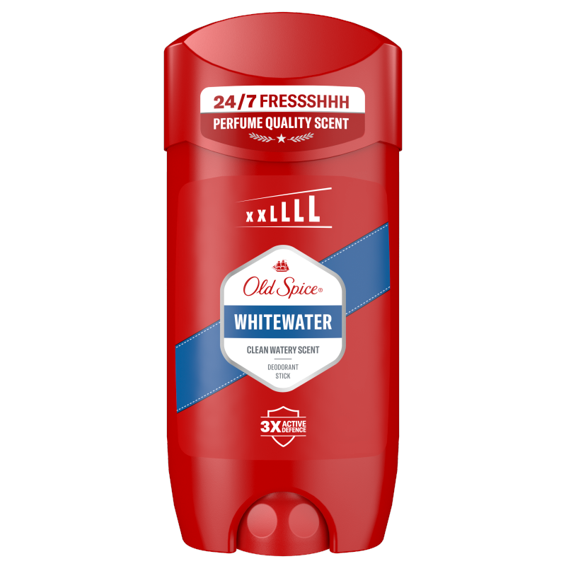 Old Spice Amber/Black/White Whitewater Deodorant Stick 85Ml