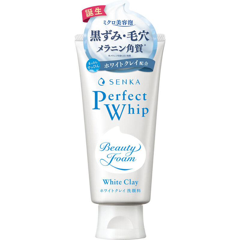 Senka Shiseido Expert White Clay Porenreinigungs-Schaum 120 g