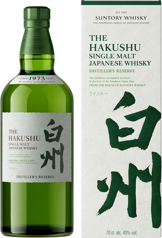 Suntory Hakushu Reserve Japanese Single Malt Whisky 70Cl