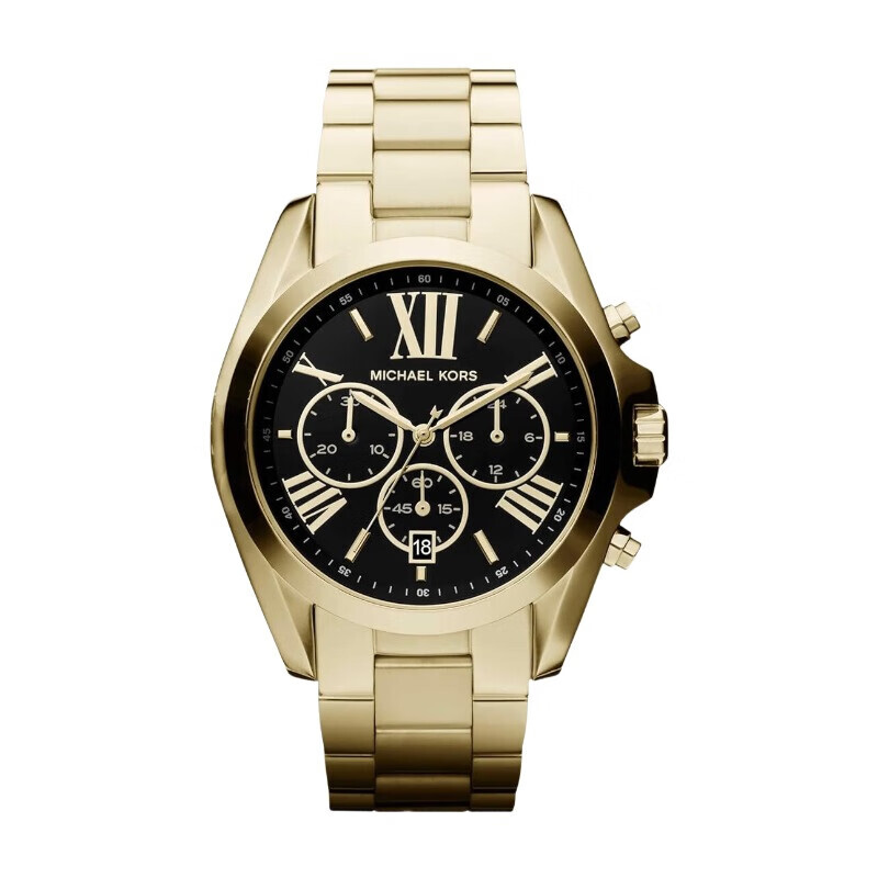 MK5739 Gold Plated Ladies Bradshaw Chronograph Watch