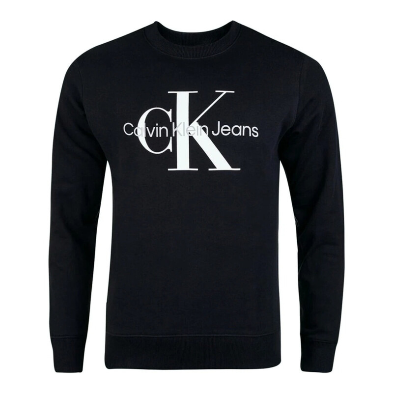CALVIN KLEIN Sweatshirt à logo monogramme Core Noir