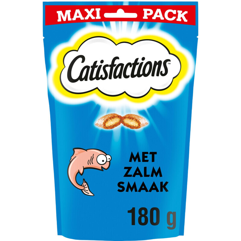 Catisfactions Kattensnack Kaas Maxipak 180 g