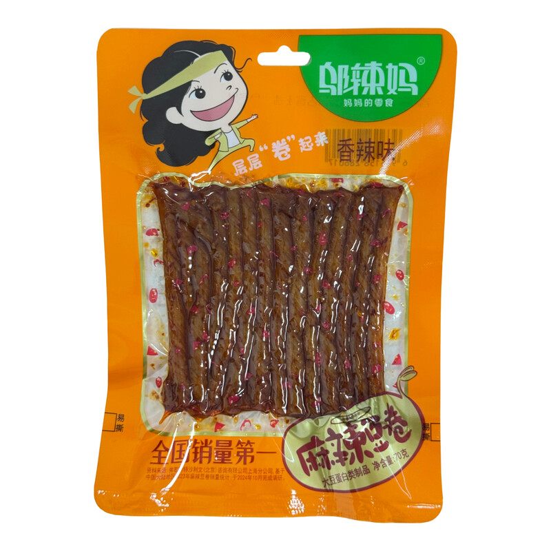 Wulama Rouleaux de haricots épicés (Piquant et épicé) 70 g