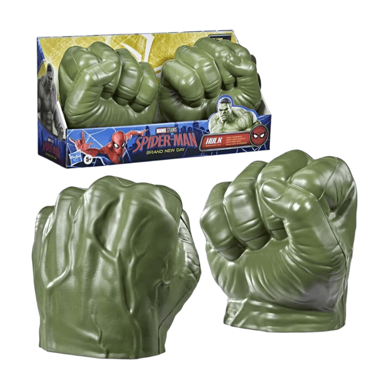 Spider-man Costume Dress Up & Pretend Play Set: Brand New Day Villain Gamma Smash Role Play Weapon Toy for Kids