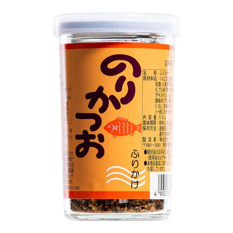 FUTABA Shaved Bonito Flakes (Katsuobushi) Furikake Seasoning, 50g