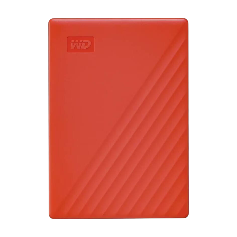 My Passport 2 TB Red - Draagbare harde schijf met wachtwoordbeveiliging en automatische back-upsoftware
