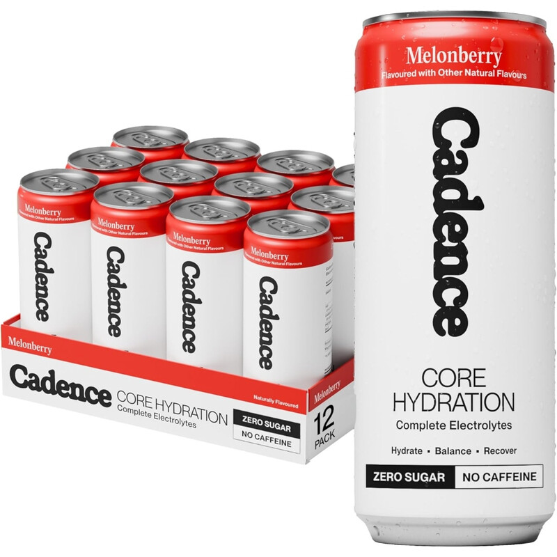 Cadence Core Hydration Drink Melonberry Flavour - 12 X 330Ml