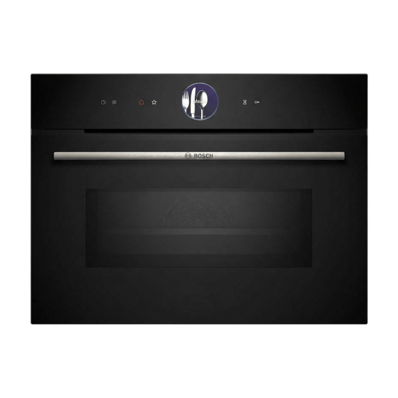 Bosch CMG7761B1 Dubbele oven - 71 liter totale inhoud - Pyrolytische zelfreiniging - 4D-convectie - Touchdisplay