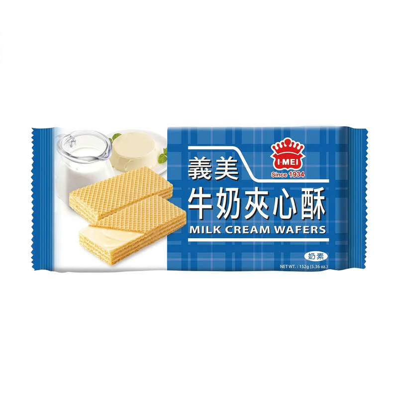 Yi Mei I Mei Milk-Flavored Sandwiched Shortbread 152G