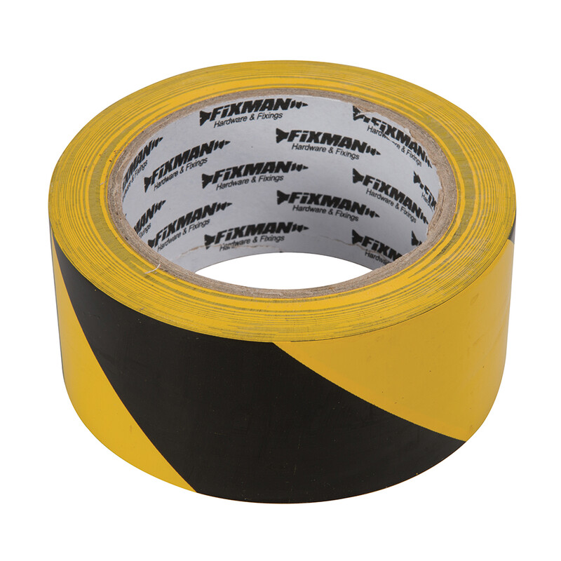 Hazard Tape 50mm x 33m Black/Yellow