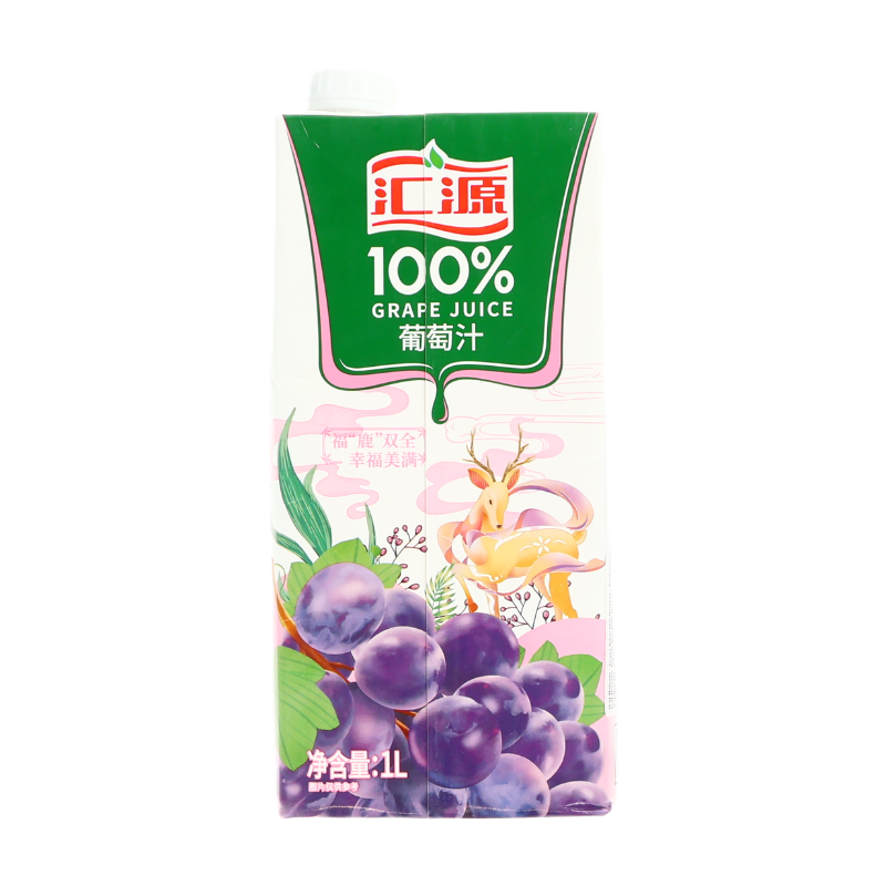 【durstlöschend】Huiyuan Traubensaft 1L