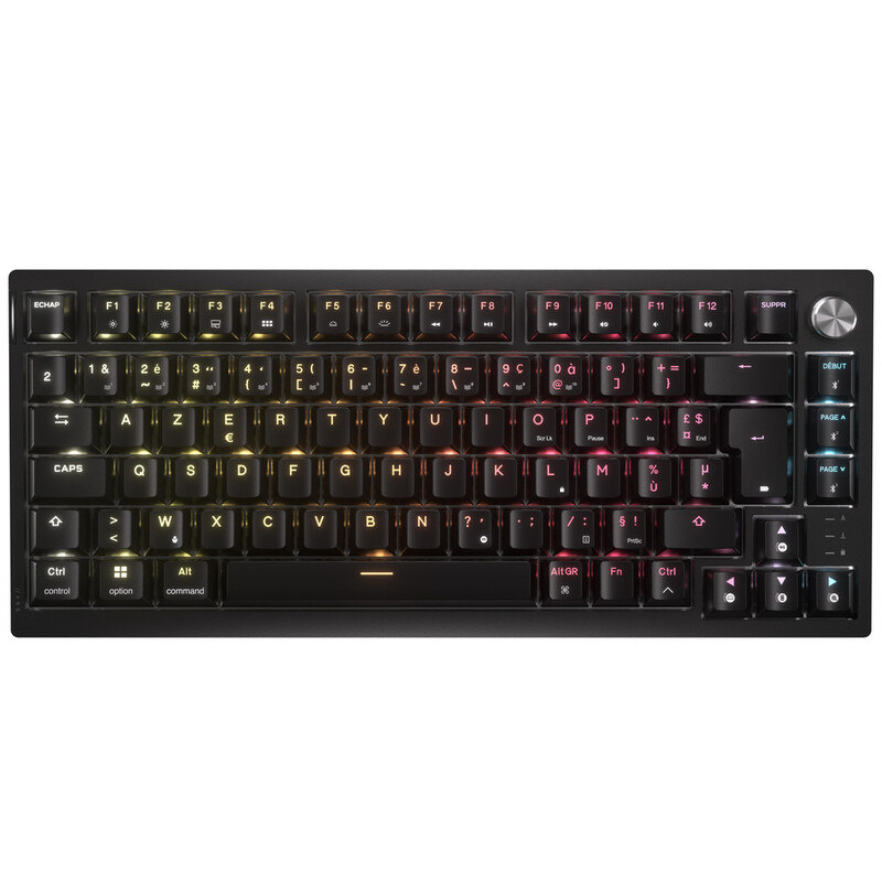 Clavier Mécanique Corsair K65 Plus Wireless – Interrupteurs MLX Fusion, Rétroéclairage RGB - vue 9