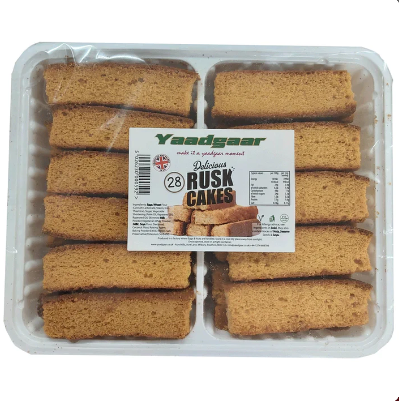 Yaadgaar Cake Rusk 28pk