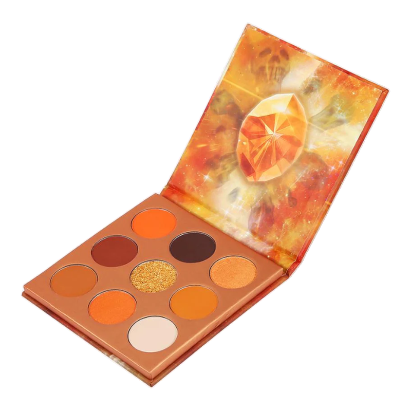 Docolor Orange 9-Color Gem Eyeshadow Palette