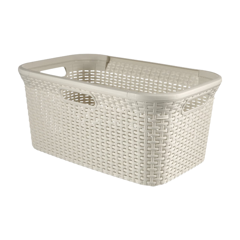Curver Style Wasmand - 45L - Vintage wit