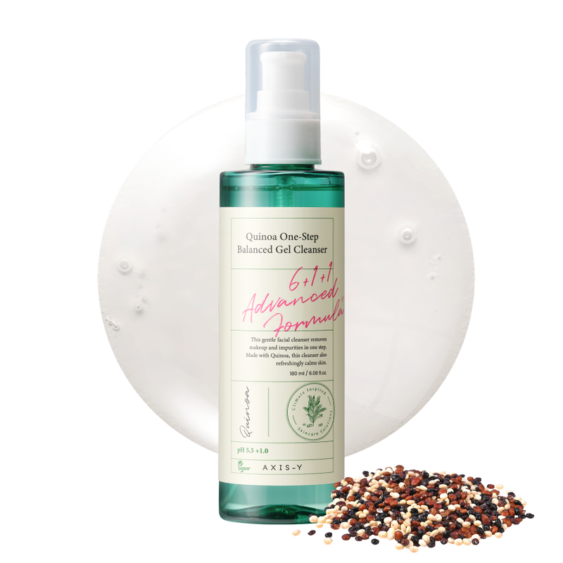 AXIS Y Quinoa Gel Nettoyant Équilibré En Une Étape 180 ml