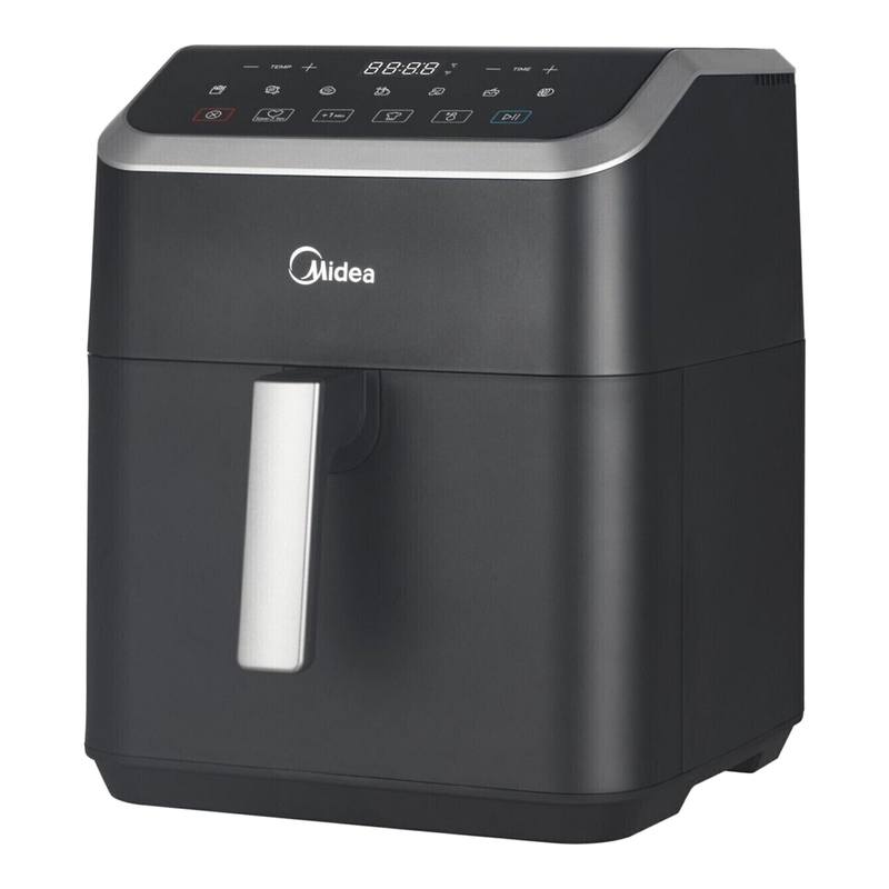 Midea MAD55000ADK - Heteluchtfriteuse - Energiebesparend en tijdbesparend - 5,5 liter - Zwart