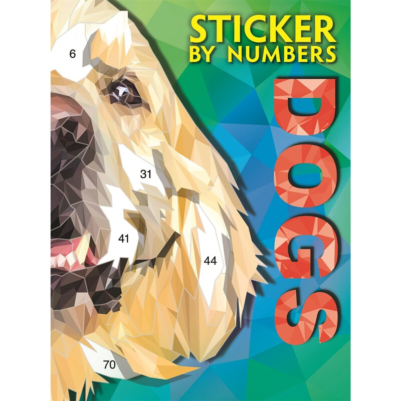 Sticker By Numbers: Dogs (Activity Book for Adults) - Image 10