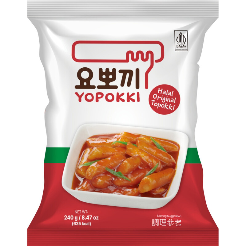 Yopokki Halal Original Pouch 240G