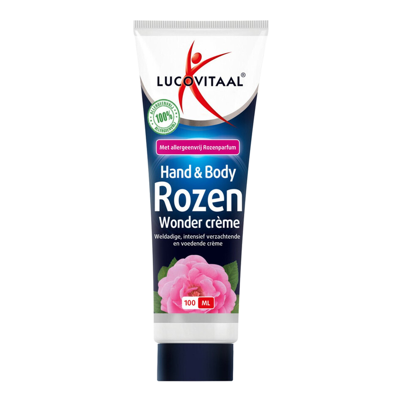 Lucovitaal Hand & Body Rozen Wondercrème 100ml