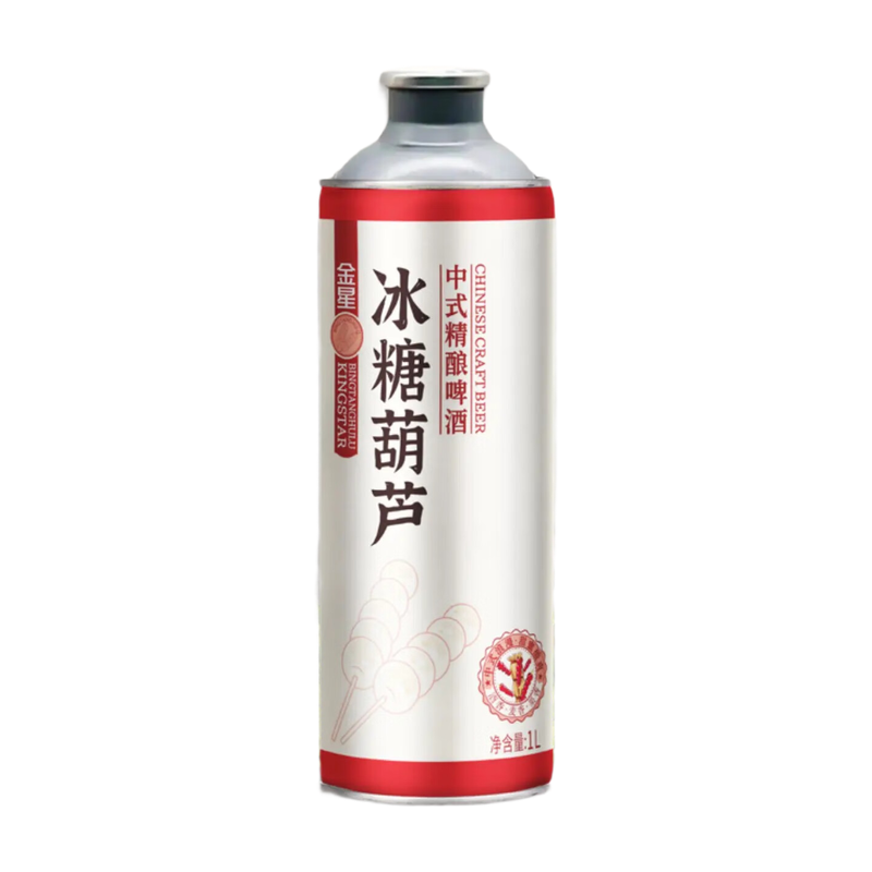 Kingstar Dark Bingtanghulu (Candied Hawthorn) Chinese Craft Beer 1L