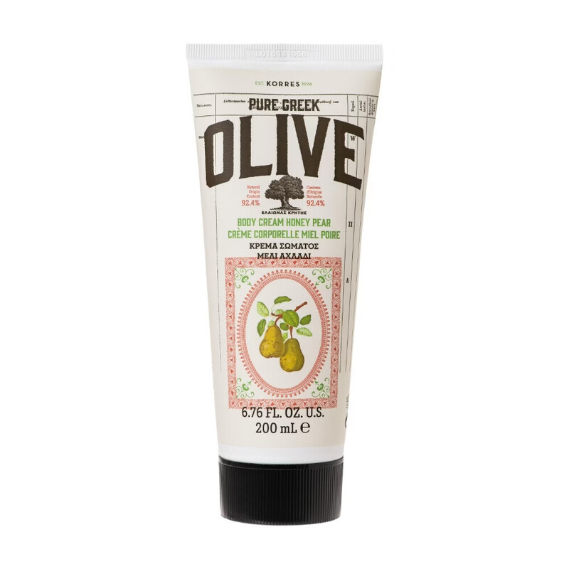 Honey Pear Pure Greek Olive Body Cream 200ml