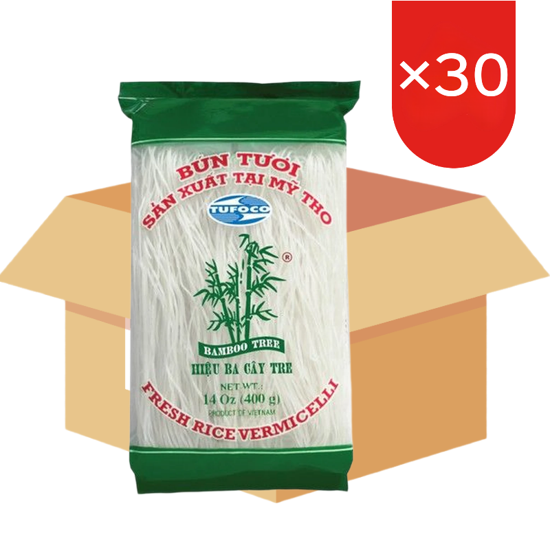 Bamboo Tree Rijstvermicelli Bun Toui 400 g x 30 (Doos)