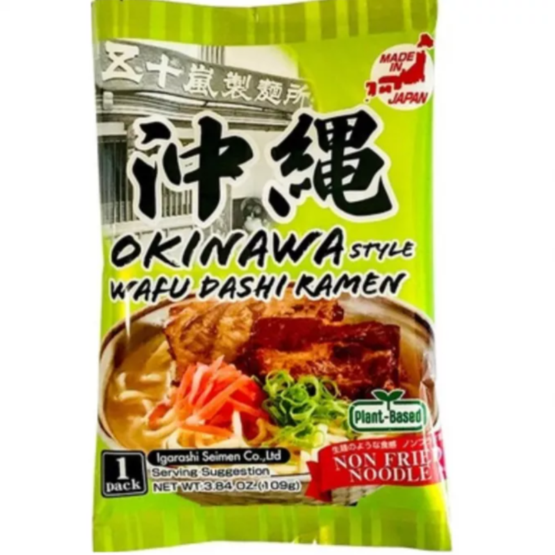 Igarashi Seimen Pflanzliche Okinawa Wafu Dashi Ramen 109 g