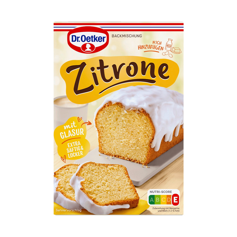 Dr. Oetker Zitronen-Kuchen Backmischung 525 g