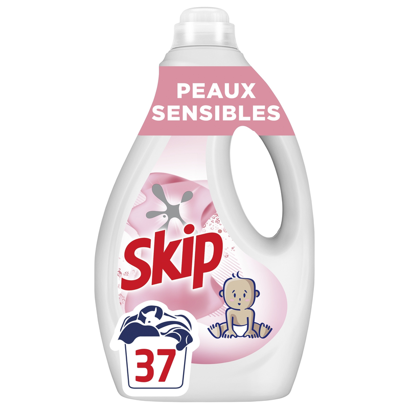 Lessive Liquide Peaux Sensibles Skip Le Bidon De - vue 2
