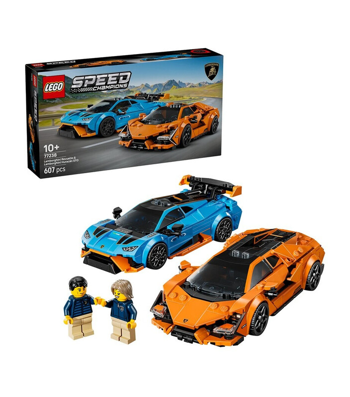 Speed Champions 77238 Lamborghini Revuelto & Lamborghini Huracán STO