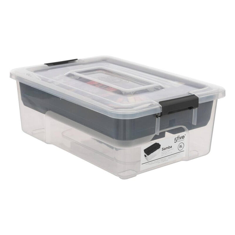 Samba Fächerbox aus Kunststoff 5 l