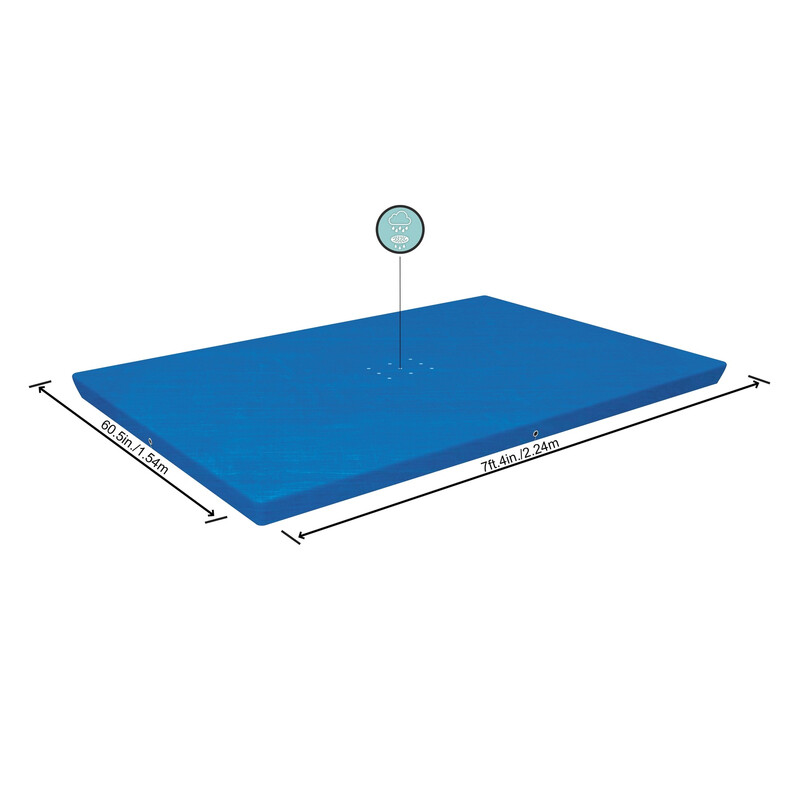 ® 7'3" x 59"/2.21m x 1.50m Rectangle Pool Cover