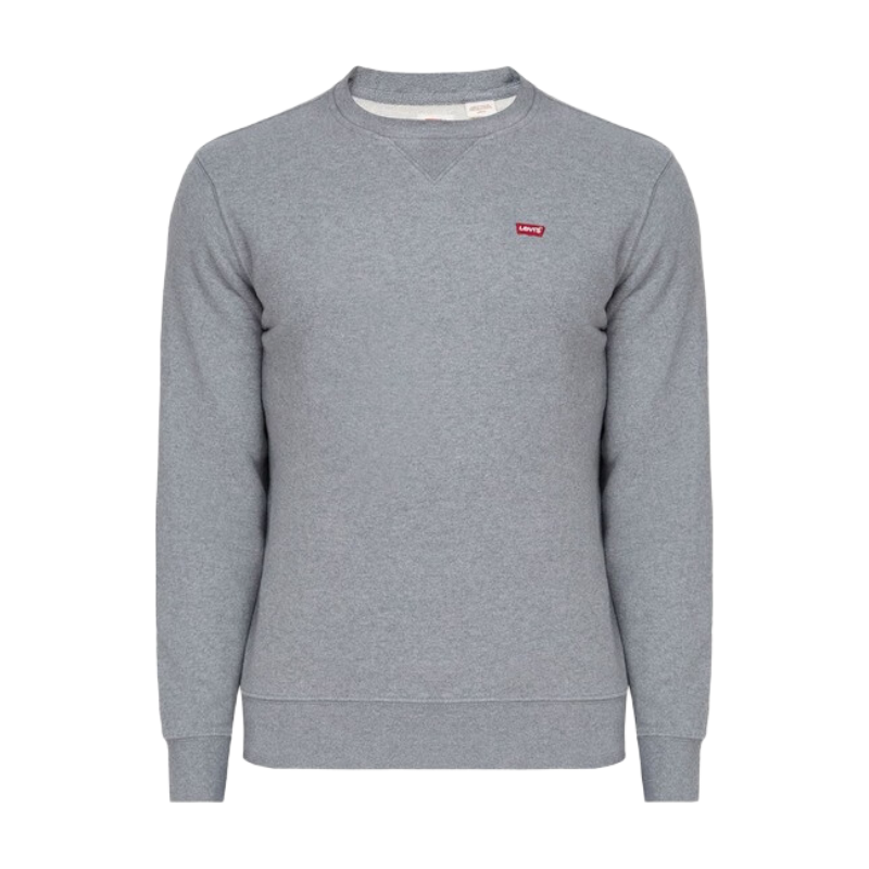 Levi's heren hoodie THE ORIGINAL HM CREW grijs S