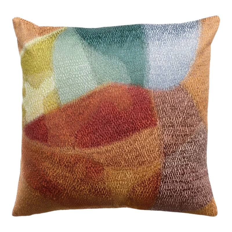 Vivaraise NEVIO HOUSSE DE COUSSIN BRODE MULTICO