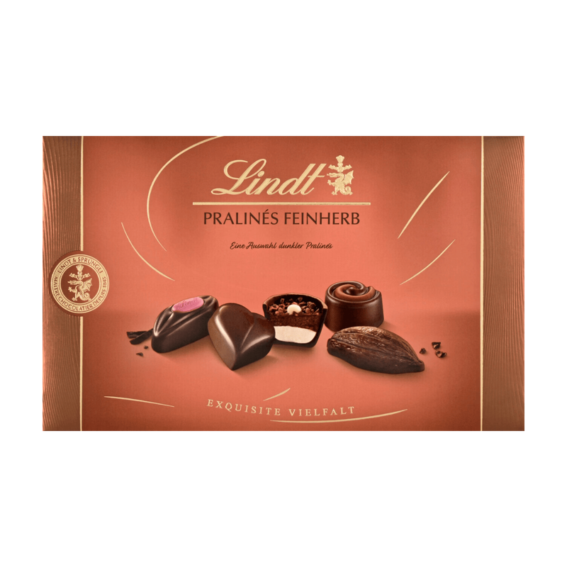 Lindt Für Kenner Pralinés Noirs, 125g