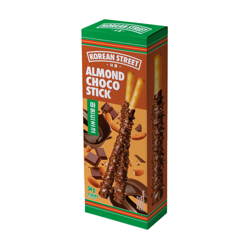 Korean Steet Almond Choco Stick 54g
